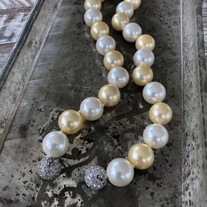 Patti Tobin .. pearl necklace
